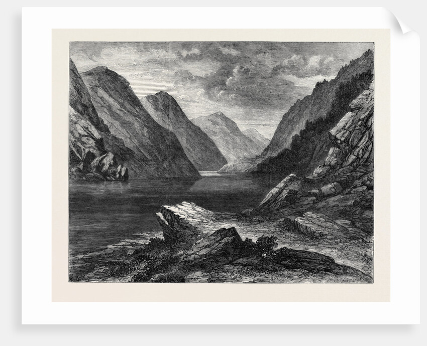 The Pass of Awe Argyleshire 1871 by Anonymous