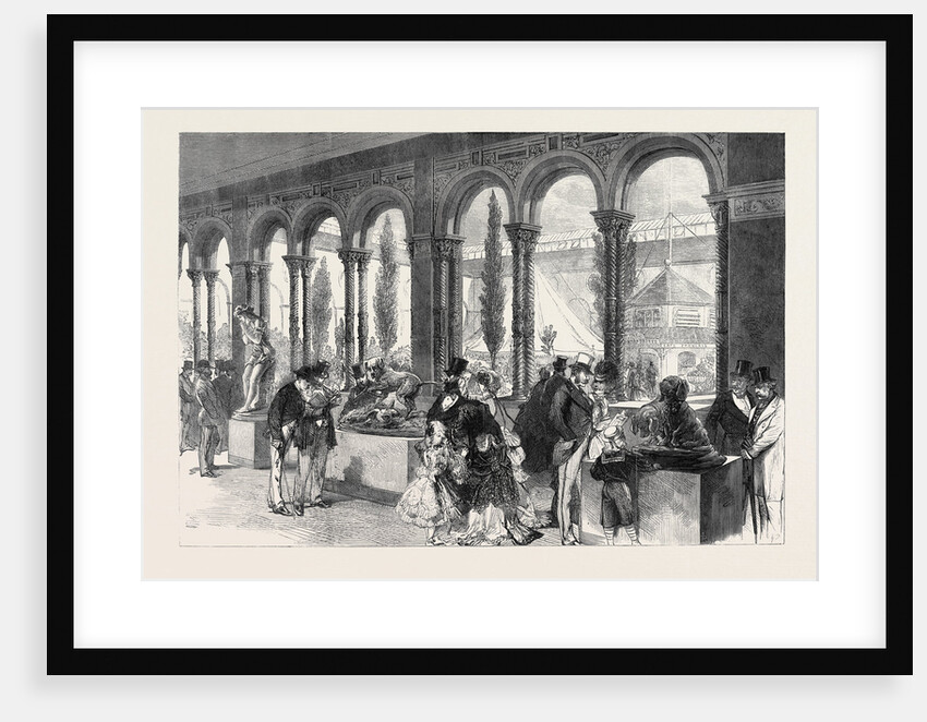 The French Annexe at the International Exhibition 1871 by Anonymous