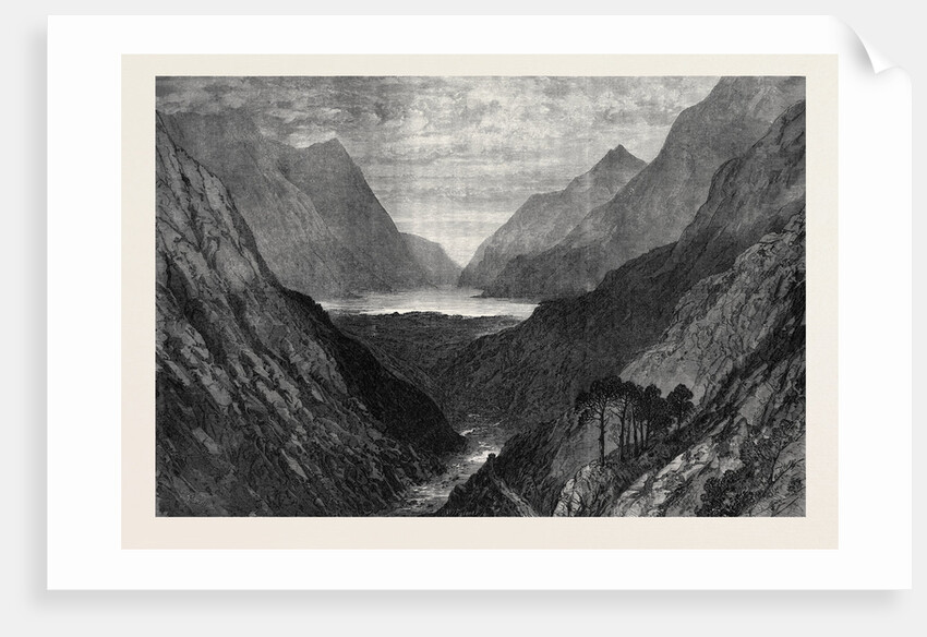 Loch Maree Dingwall and Skye Railway 1871 by Anonymous