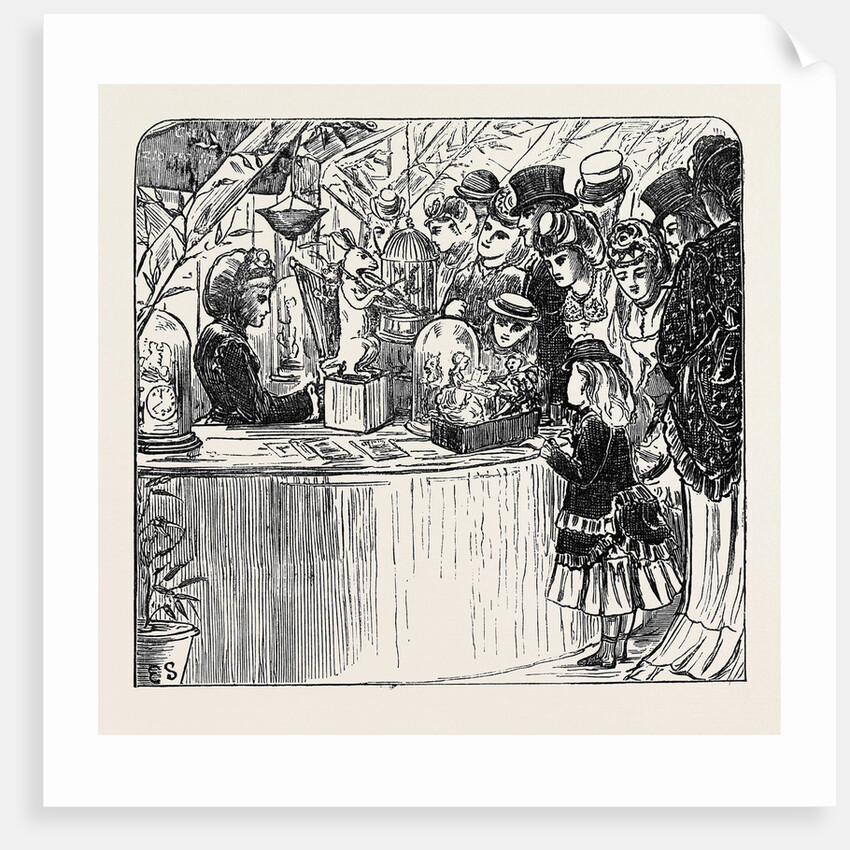 Sketches in the International Exhibition: Performing Toys 1871 by Anonymous