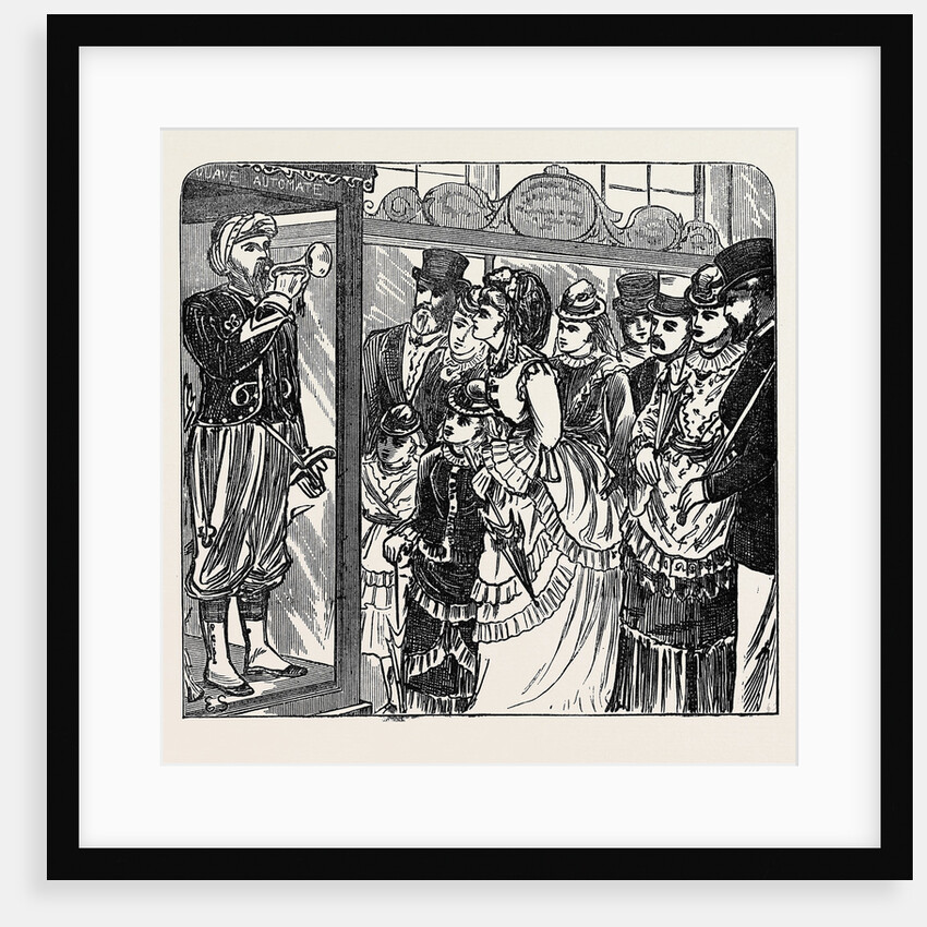 Sketches in the International Exhibition: The Automaton Zouave by Anonymous