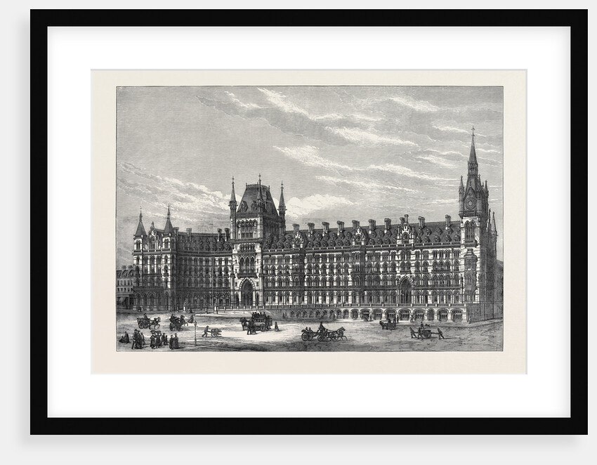 The Midland Railway Hotel London 1871 by Anonymous