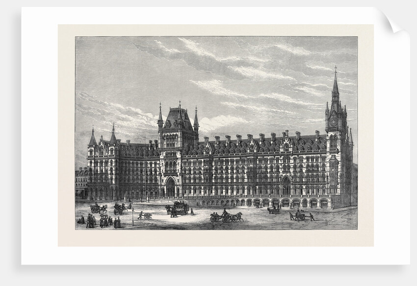 The Midland Railway Hotel London 1871 by Anonymous