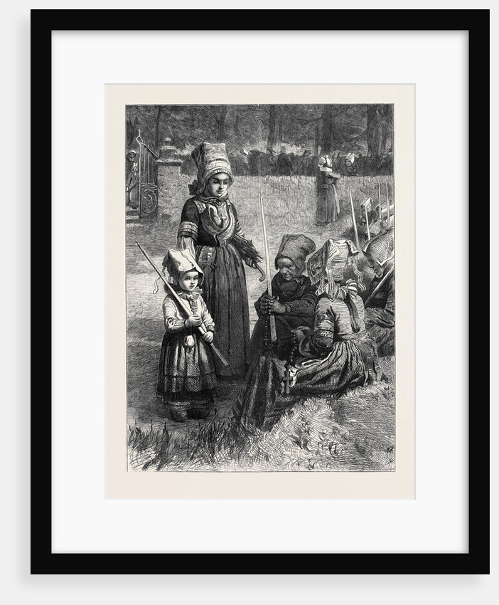 Breton Women at a Pardon, 1871 by Anonymous