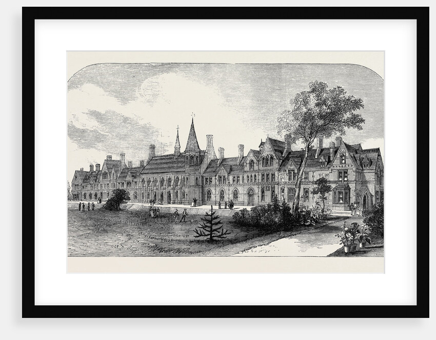 The New Grammar School at Reading September 16 1871 by Anonymous