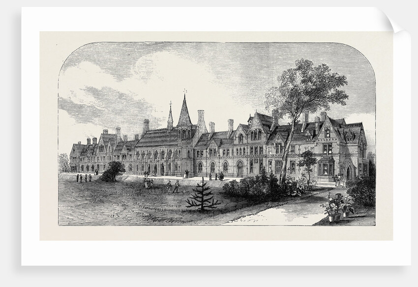The New Grammar School at Reading September 16 1871 by Anonymous