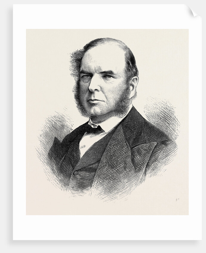 The Late Hon. J.P. Norman Deputy Chief Justice of Bengal 1871 by Anonymous