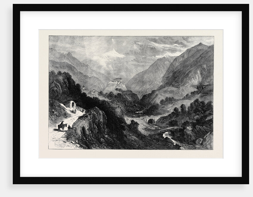 The Dora Valley Mont Cenis Railway 1871 by Anonymous