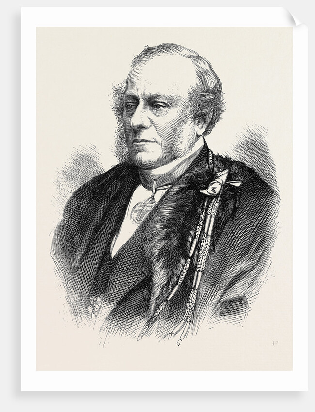 The Late Alderman Sir F.G. Moon 1871 by Anonymous