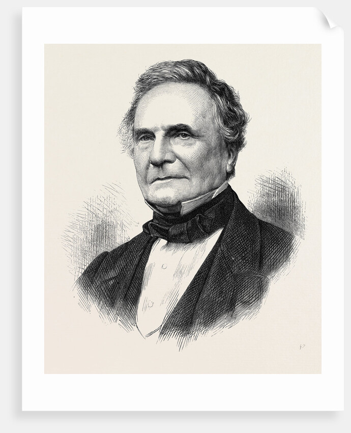 The Late Mr. Babbage 1871 by Anonymous