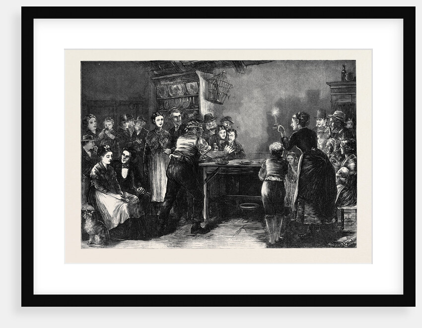 November Night in Ireland 1871 by Anonymous