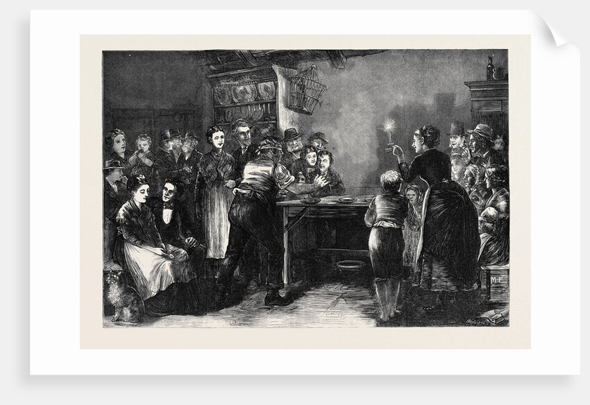 November Night in Ireland 1871 by Anonymous