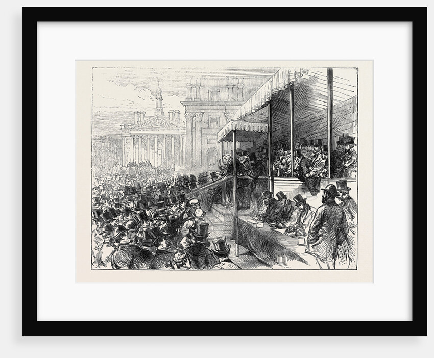 Opening Queen Victoria Street City London 1871 by Anonymous