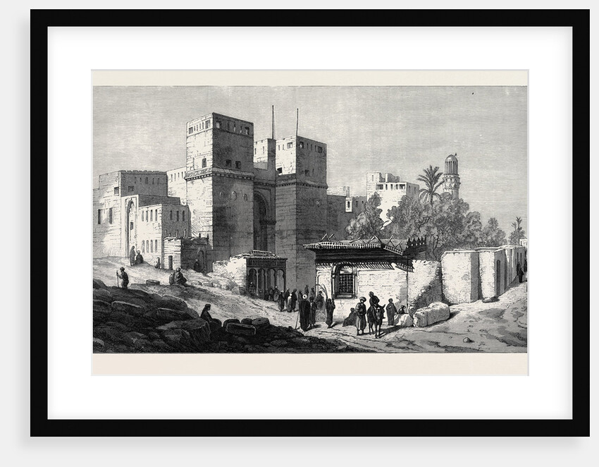 The Gate of Victory Cairo, in the Dudley Gallery London 1871 by Anonymous
