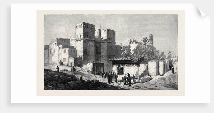 The Gate of Victory Cairo, in the Dudley Gallery London 1871 by Anonymous