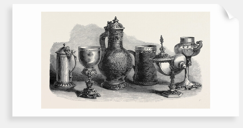 Tankards Goblets and Cups Art Loan Collection South Kensington Museum London 1871 by Anonymous