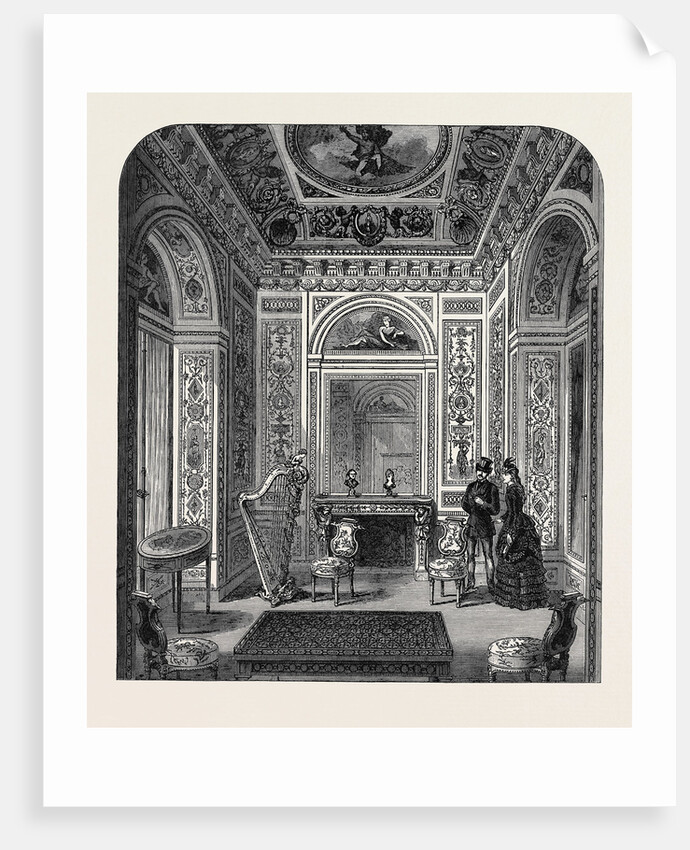 Marie Antoinette's Boudoir South Kensington Museum London 1871 by Anonymous