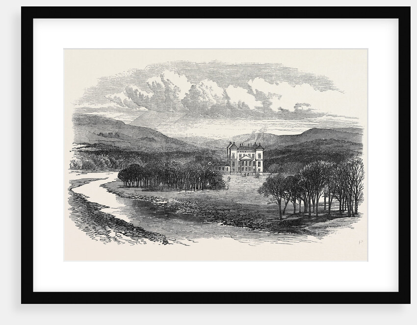 Duff House Near Banff the Seat of the Earl of Fife 1871 by Anonymous