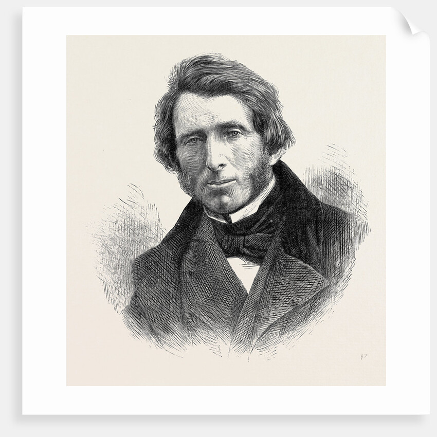 Mr. John Ruskin 1871 by Anonymous