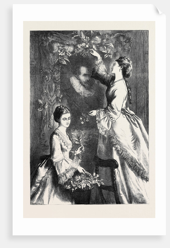 The Ancestral Portrait 1871 by Anonymous