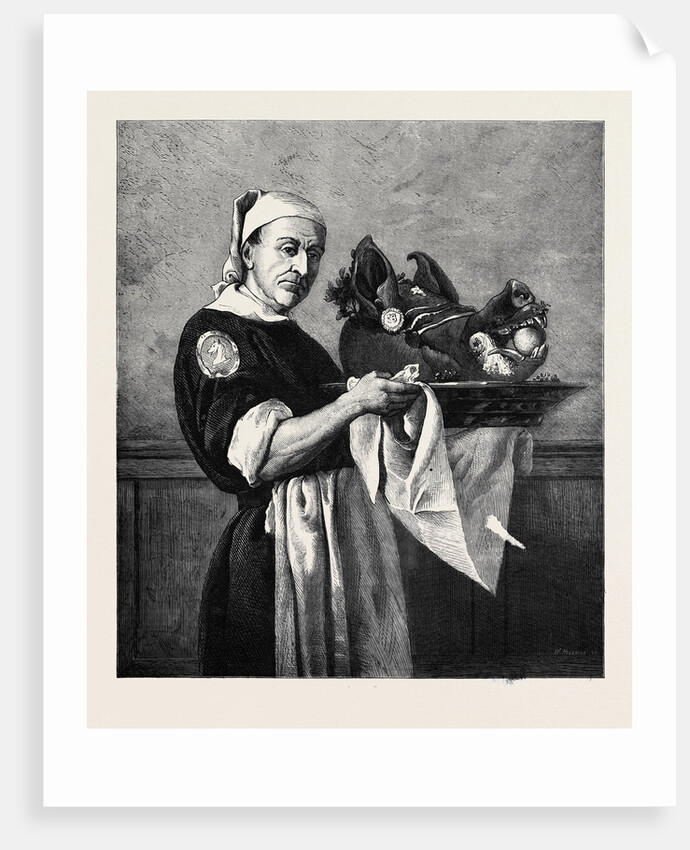 Bringing in the Boar's Head 1871 by Anonymous
