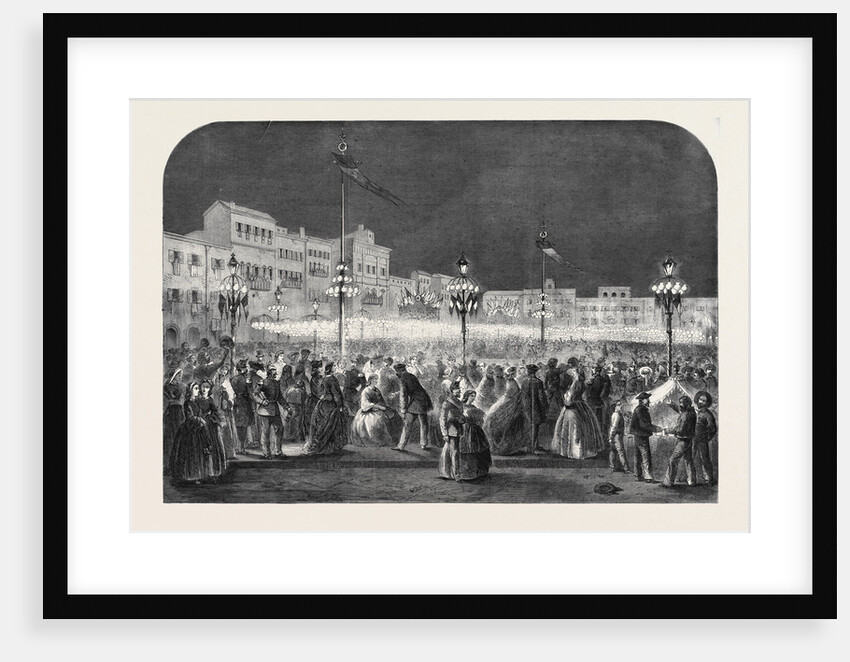 Celebration at Florence of the First Italian National Festival by Anonymous