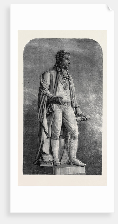 Statue of the Late Mr. Robert Hall M.P. for Leeds and Recorder of Doncaster by Anonymous