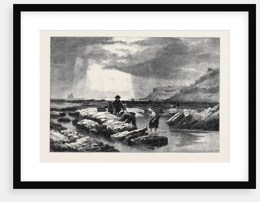 Crab Catchers, from the Exhibition of the Water Colour Society by Anonymous