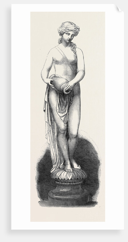 Figure of a Nymph in the Royal Dairy Windsor by Anonymous