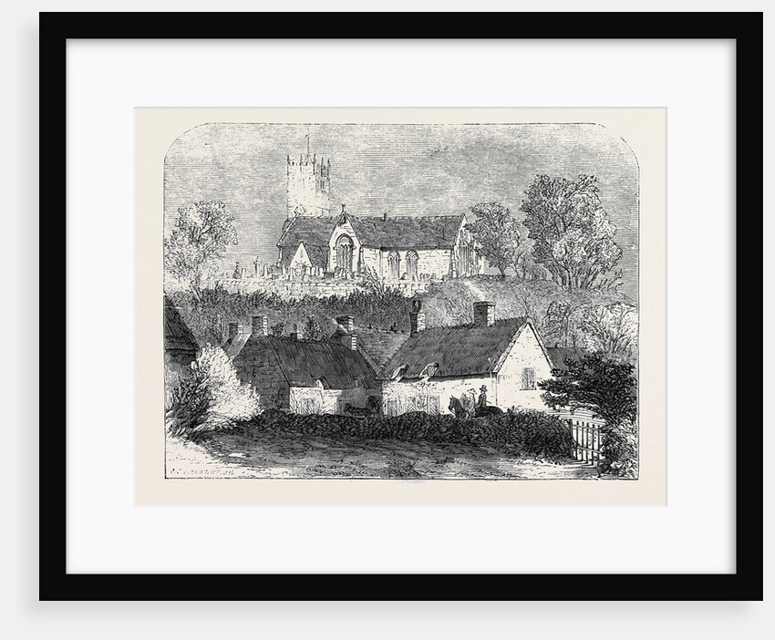 Godshill Crurch Isle of Wight by Anonymous