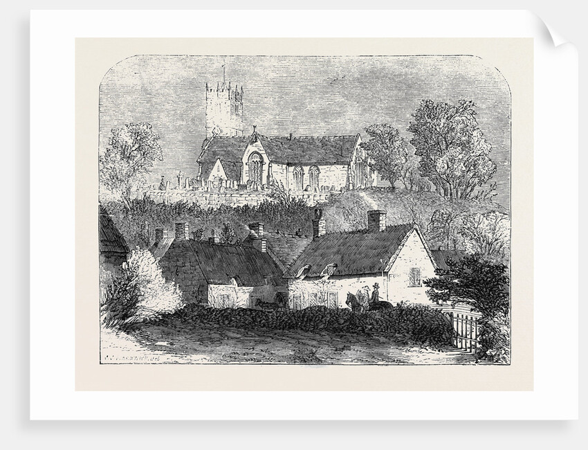 Godshill Crurch Isle of Wight by Anonymous