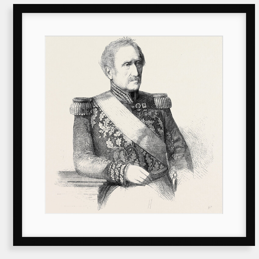 Count Ornano Marshal of France from a Painting by Heuss at the Hotel Des Invalides by Anonymous
