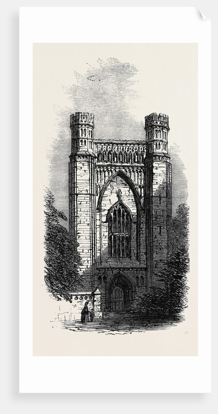 Thorney Abbey Cambridgeshire the Archaeological Institute of Great Britain and Ireland by Anonymous