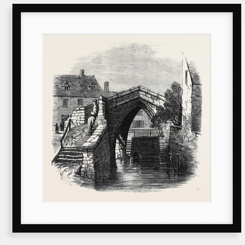 Crowland Bridge Lincolnshire the Archaeological Institute of Great Britain and Ireland by Anonymous