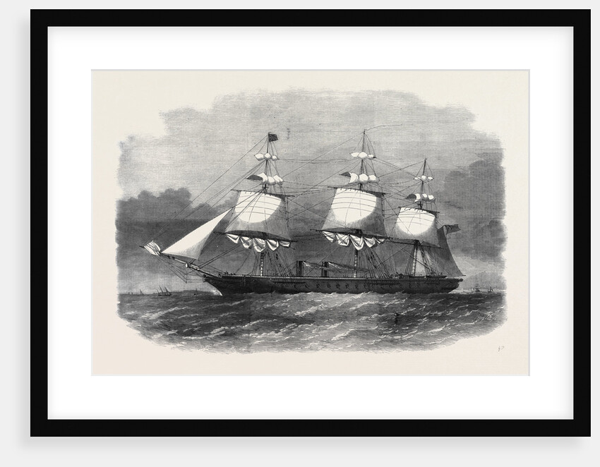 Her Majesty's Ironclad Steamfrigate Warrior 40 Guns by Anonymous