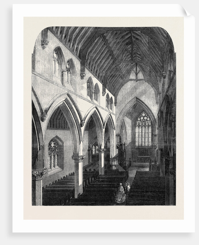 New Church of St. Luke Euston Road St. Pancras by Anonymous