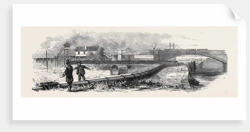 The Pneumatic Letter and Parcel Conveyance: The Despatch Tube at Battersea by Anonymous