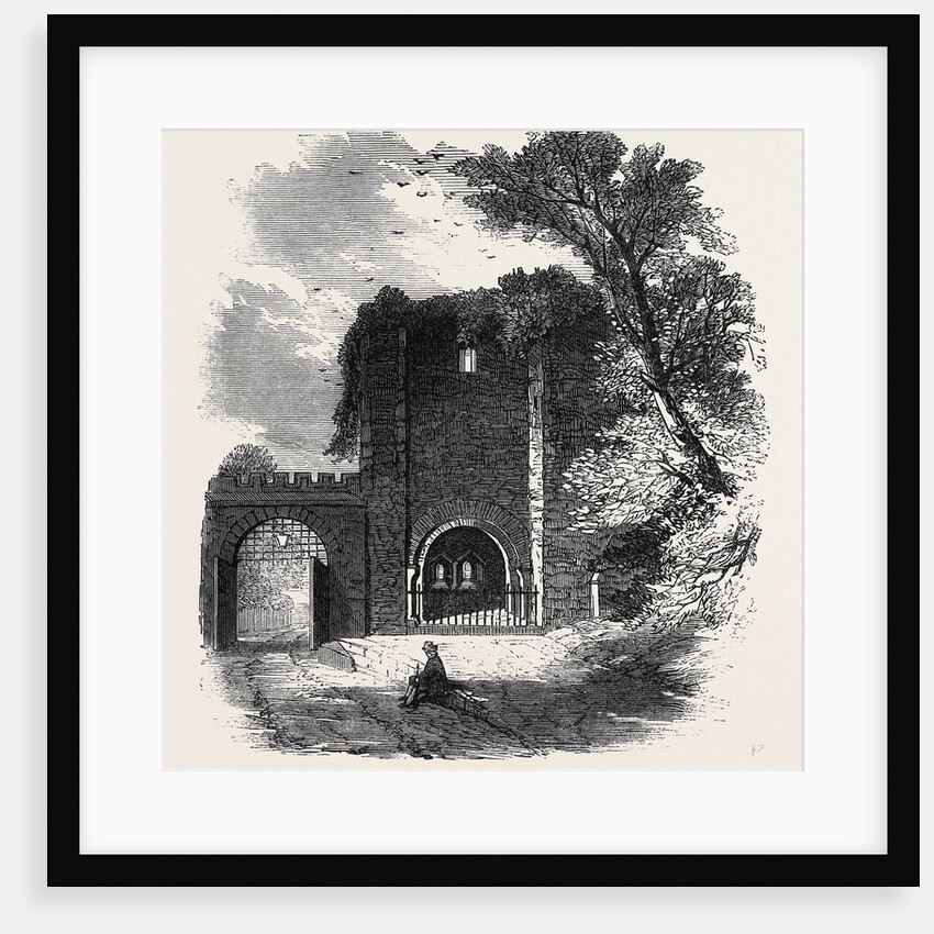 The British Archaeological Association at Exeter Rougemont Castle: Interior of Gateway Seen from Castle Yard by Anonymous