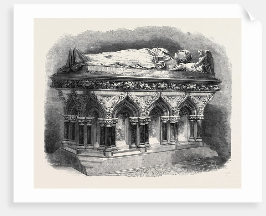 Monument to Lady John Manners in the Mortuary Chapel of Rawsley Church by Anonymous