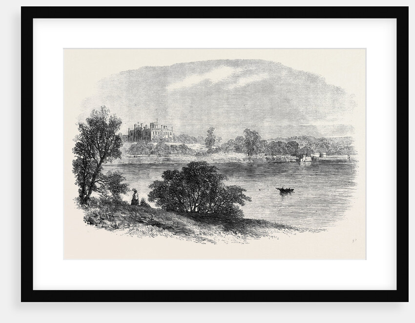 The Government House Viewed from the Eastern Side of the Lower Botanic Garden Sketches from Sydney New South Wales by Anonymous
