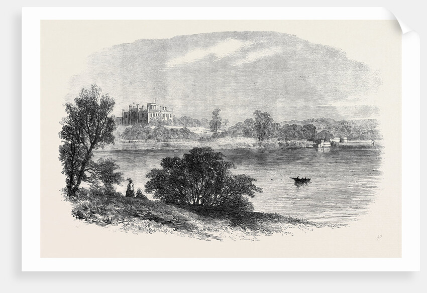 The Government House Viewed from the Eastern Side of the Lower Botanic Garden Sketches from Sydney New South Wales by Anonymous