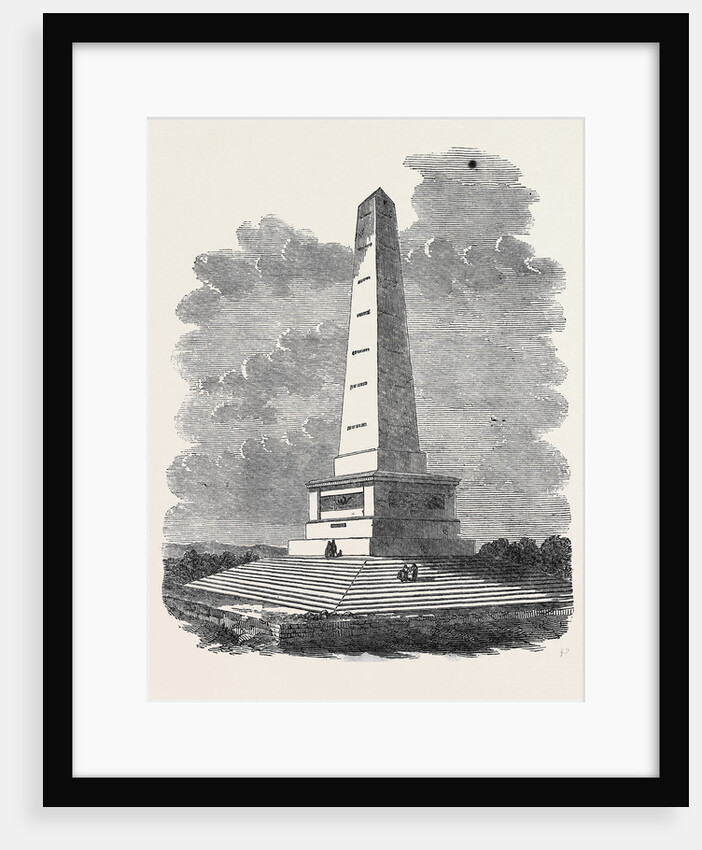 Her Majesty's Visit to Ireland: The Wellington Monument Phoenix Park Dublin by Anonymous