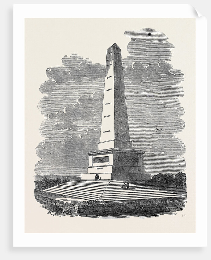 Her Majesty's Visit to Ireland: The Wellington Monument Phoenix Park Dublin by Anonymous
