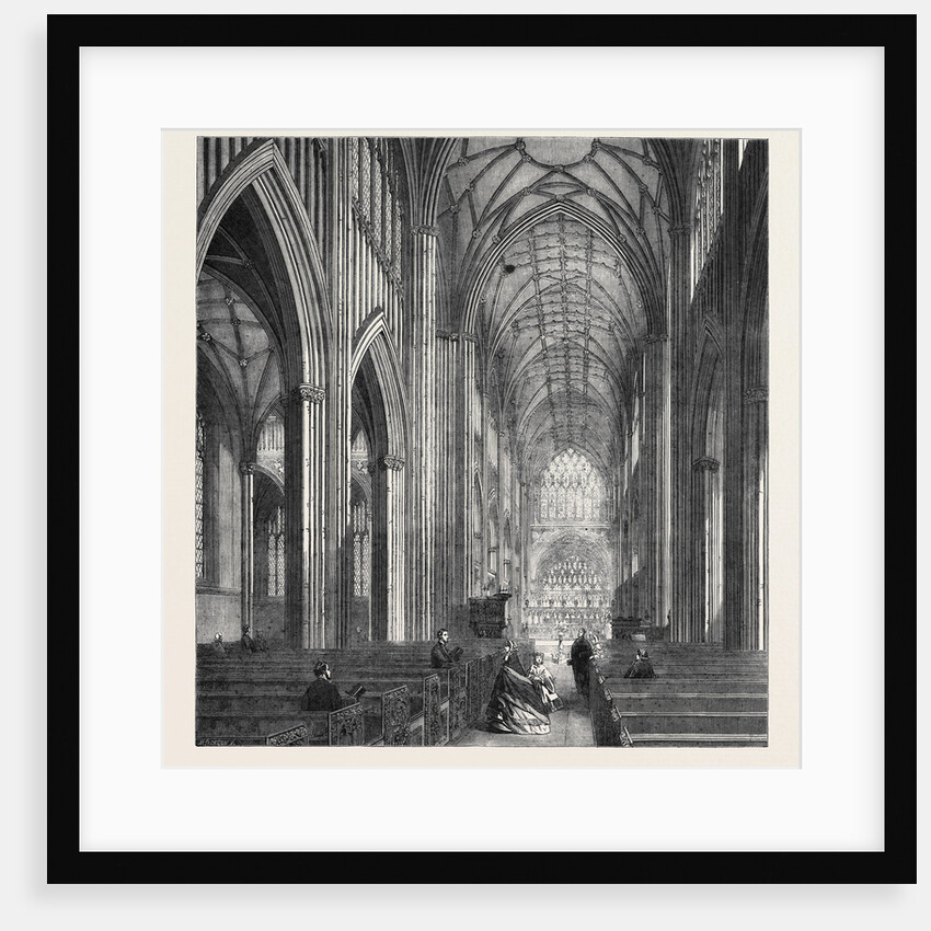 St. Mary Redcliff Bristol in Process of Restoration Under the Direction of Mr. G. Godwin Architect by Anonymous
