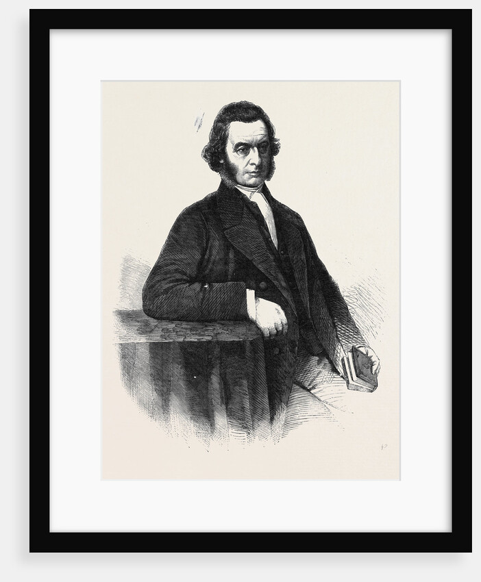 The Rev. John Rattenbury President of the Wesleyan Methodist Society for 1861-1862 by Anonymous
