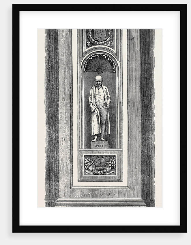Royal Horticultural Society's Gardens South Kensington: Statue of James Watt in the Eastern Central Arcade by Anonymous