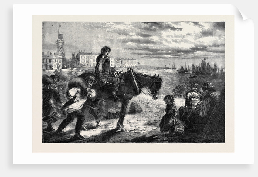 Early Morning at Yarmouth Arrival of the First Herring Boats of the Season by Anonymous
