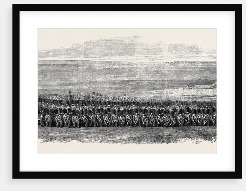Square of the First Battalion of Grenadier Guards to which Brigaded with the 36th Regiment the Prince of Wales Was Attached by Anonymous