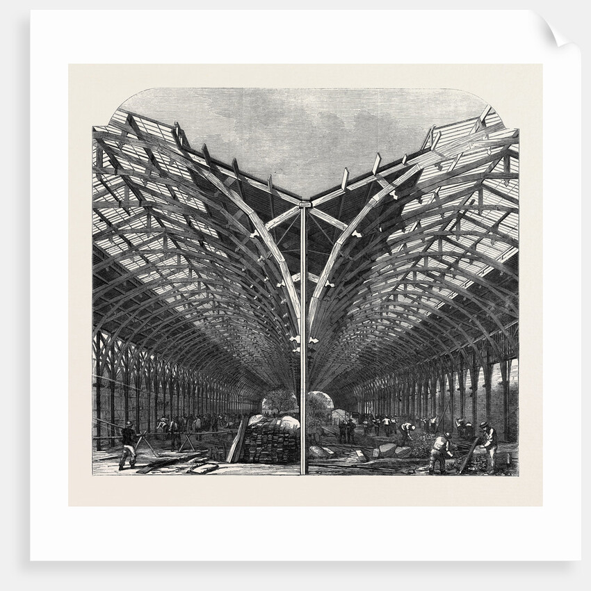 Progress of the International Exhibition: The Machinery Department by Anonymous