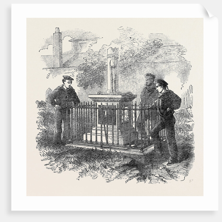 Monument to the Memory of Capt. Boyd and Six Seamen of H.M.S. Ajax in Monkstown Churchyard Near Kingstown by Anonymous